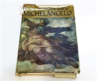 Large Vintage Michelangelo Book