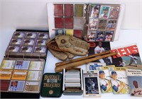 Large lot of vintage Baseball Cards and more!