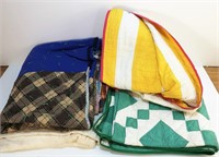 Lot of Hand Made Quilts