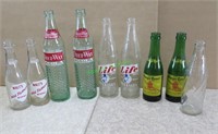 Soda Bottles - 9 items - Some Regional