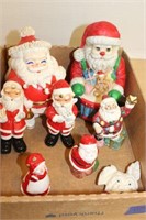 SELECTION OF SANTAS AND MORE