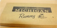 VINTAGE MICHIGAN RUMMY BOARD GAME