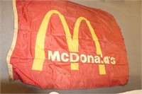 VINTAGE MCDONALD'S NYLON FLAG-ASIS