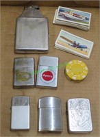 Cigarette Lighters - 7 items - Cigarette Cards