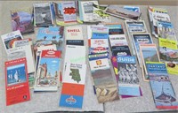 Road Maps & Travel Brochures - 100 Items