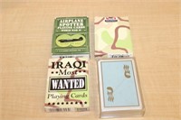 SELECTION OF PLAYING CARD DECKS