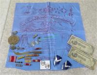 World War II Letter Opener - Pins - Medals