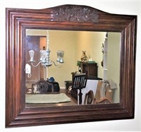Very Nice Wood Framed Wall Mirror