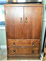 Quarter Sawn Oak Cabinet