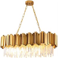 8 Light Modern Chandeliers Crystal - NOTE