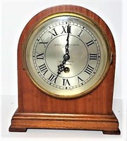 Seth Thomas Wood Encased Wind Up Clock