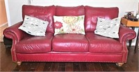 Flexsteel Leather Sofa