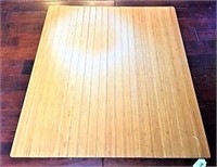 Segmented Wood Slat Floor Protector