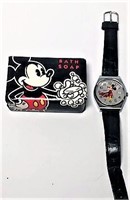Vintage Bradley Mickey Mouse Watch