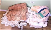 Vintage Lace & Embroidered Linens & Doilies