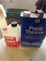 Paint thinner & Fuel stabilizer