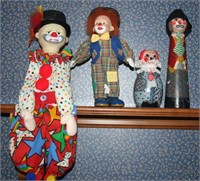 Assortment of clowns