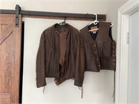 KERR LEATHERS Leather Jacket & Items