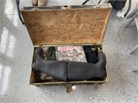 Trunk of Women’s Hunting Apparel and Accessories