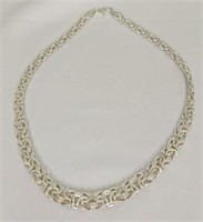 Silver Italian Milor 16" Necklace
