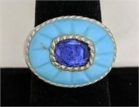 Judith Ripka Sterling Silver with Turquoise and