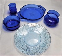 Cobalt Blue Pie Plate And More