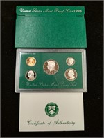1998 US Mint Proof Set coins in original box with
