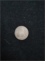 Rare 1888-S Seated Liberty Silver Quarter coin