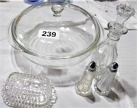 Clear Glass Dinner Collection
