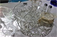 Clear Glass Serving Platter And More