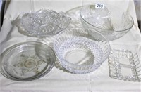 Clear Glass Serving Bowls