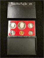 1974 US Mint Proof Set coins in original box