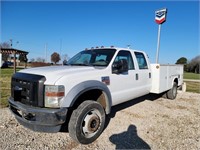 2008 Ford F550 Utility Service Truck