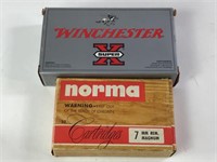 26 Winchester & Norma 7MM Rem Mag HP Rounds