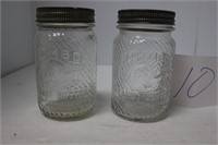 2 1LB JUMBO PEANUT JARS