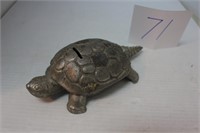 SNAPPER MOWER CAST ALUMINUM TURTLE BANK, 8.5"