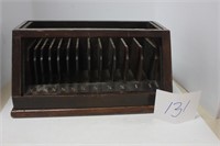 Antique Ribbon Display case 14 1/2 L