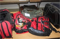 Assorted Bags and Back packs