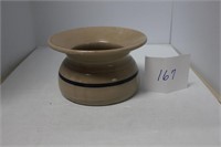 Stoneware Spittoon 4 1/2 x 8