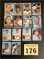 14 Twins Baseball Cards