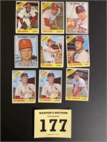 9 St. Louis Cardinals Baseball Cards