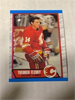 Theo Fleury Rookie Card