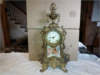 Ansonia Mantle clock with chime - heavy metal
