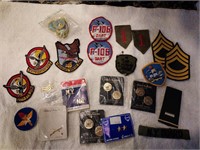 Military uniform insignia & patches
