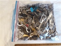 Keys- gallon bag filled with older keys