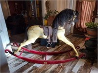 Huge Haddon rocking horse - horse body is a