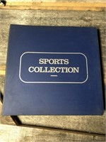Binder of 1987 Topps Football Cards