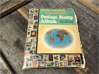 Postage Stamps - only a few pages pictured.