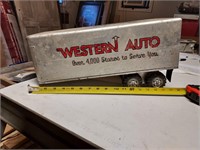 Western Auto truck trailer