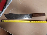 Foster Bros. Knife, carbon steel blade wood